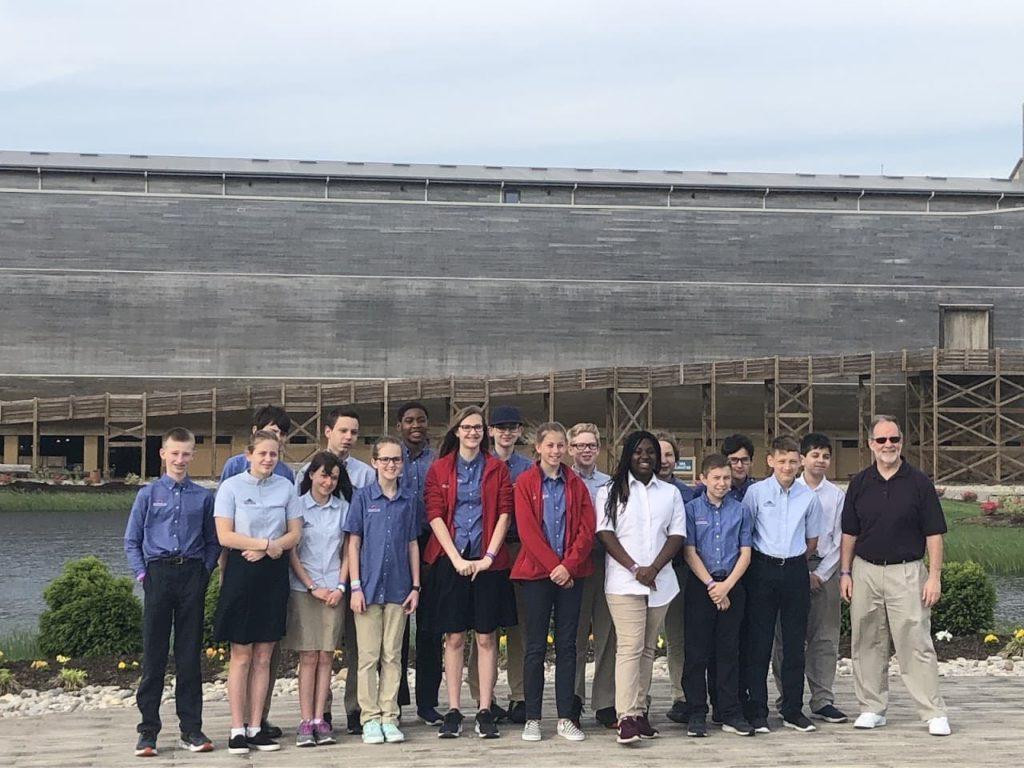 Science and History Field Trip in Christian Middle School
